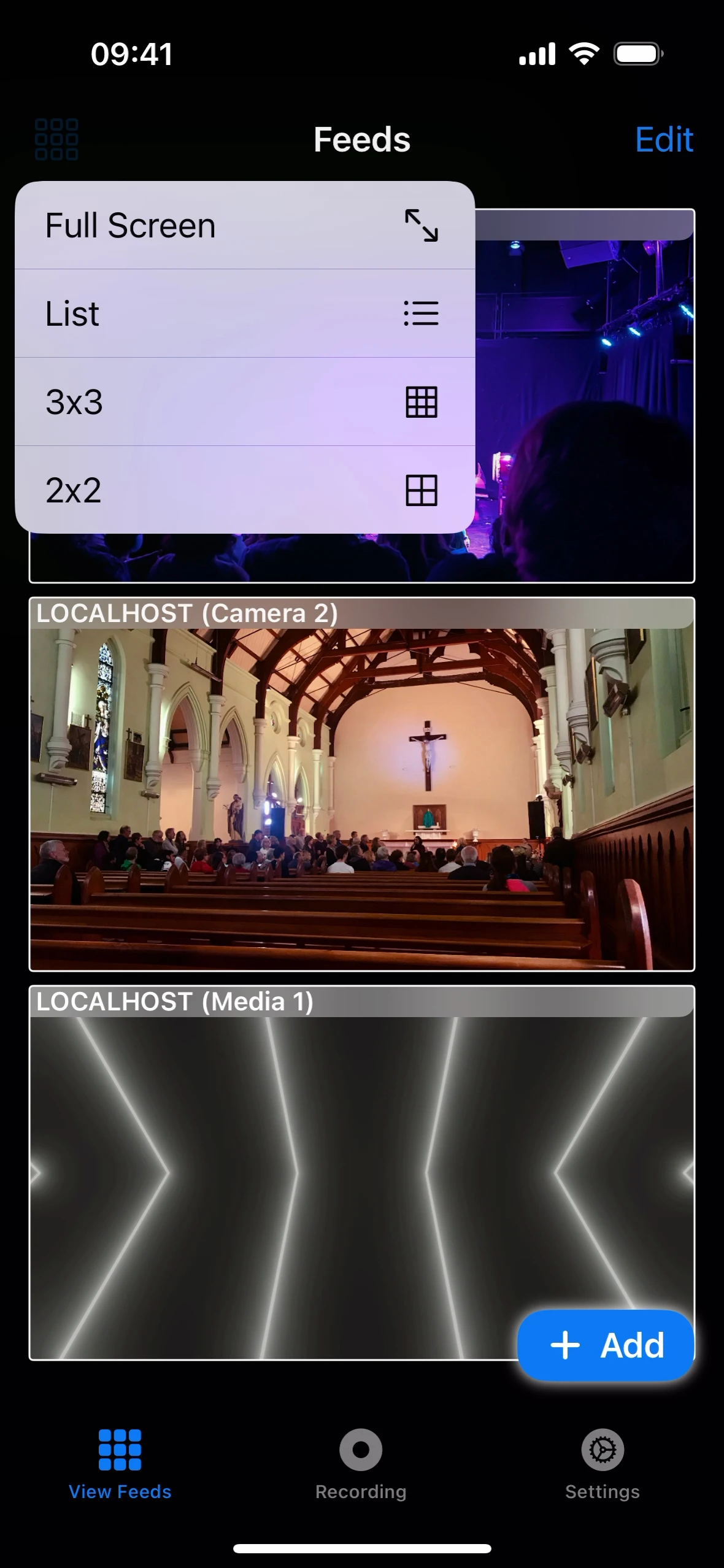Select the layout that works for you